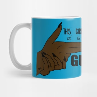 Halsey Girl is a Gun lyrics iichliwp Mug